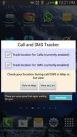 Call and Message Tracker Affiche