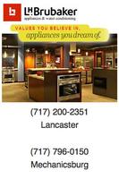 LH Brubaker Appliance poster