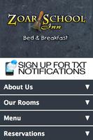 Zoar School Inn B&B پوسٹر