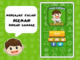 Tebak Gambar Gamer plakat