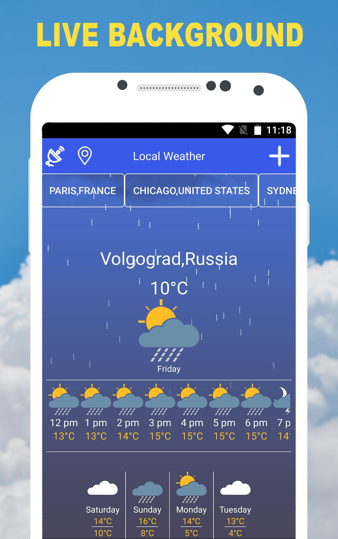 What is the weather in russia