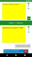 برنامه‌نما English to Malaysian Translator عکس از صفحه