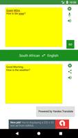 South African to English Translator imagem de tela 1