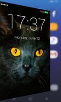 Black Cat Free Lock Screen Pro 海报