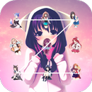 Kawaii Anime Girl Lock Screen Theme APK