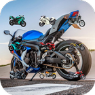 Motorcycle Wallpaper Theme آئیکن