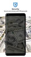 Money Pattern Lock Screen ảnh chụp màn hình 3