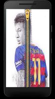 Neymar Zipper Lock-PGS Lock Affiche