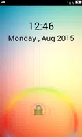 lock screen lock plakat