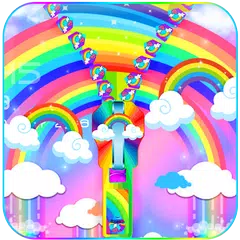 Rainbow lock screen APK download