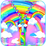 Rainbow lock screen icône