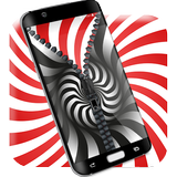 Spiral lock screen icon