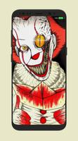 Scary Pennywise Lock Screen : HD Wallpaper capture d'écran 3