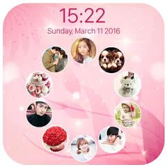 photo lockscreen - circle APK download