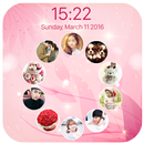 photo lockscreen - circle APK