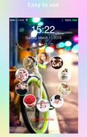 photo lockscreen - circle اسکرین شاٹ 3