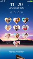 love photo keypad lockscreen screenshot 2