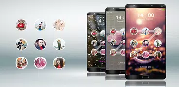 lock screen photo pattern