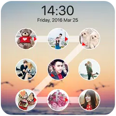 lock screen photo pattern APK download