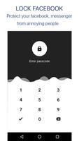 LockApp - lock screen for social app Affiche