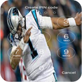 Cam Newton Lock Screen 4K