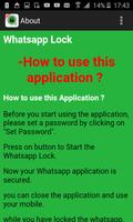 New Lock for WhatsApp ảnh chụp màn hình 3