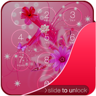 Girly Pink Lock Screen icône