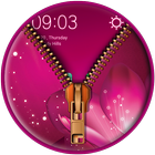 Pink Zipper Lock icon