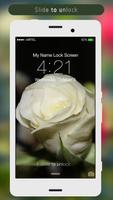 Rose Lock Screen اسکرین شاٹ 1