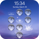 lock screen - water droplet APK