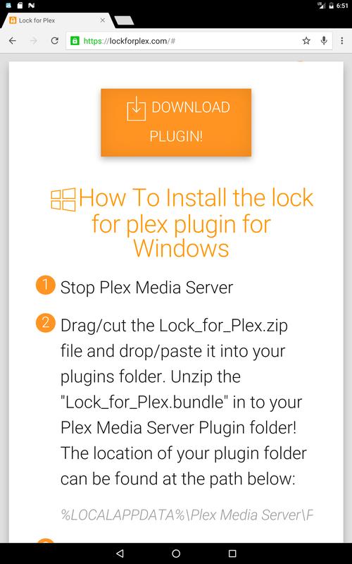 Plex download plugin
