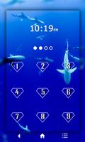 Aquarium Keypad Lock Screen poster