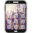 Lavender Keypad LockScreen أيقونة