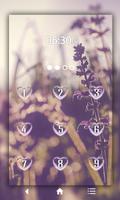 Lavender Keypad LockScreen syot layar 3