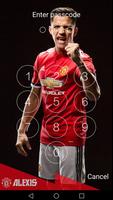 Lock Screen for Manchester United 2018 Cartaz