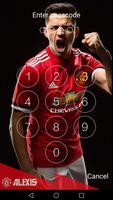 Lock Screen for Manchester United 2018 Ekran Görüntüsü 1
