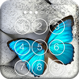 Butterflies Stones Screen Lock
