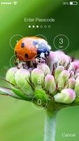 Cute Ladybug Screen Lock screenshot 1