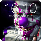 Clown Joker Dark Screen Lock icône