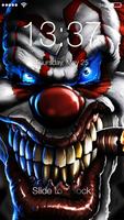 Clown Joker Dark Screen Lock Affiche