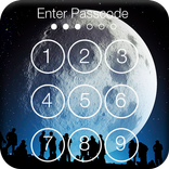 Dark Moon Night PIN Lock