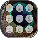 Peacock Feathers Lock Screen APK