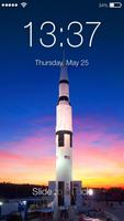 Rocket Launch Screen Lock-poster