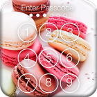 Bloqueo de pantalla Sweet Macaron icono