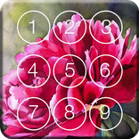 Aquarell-Blumen-Schirm-Verschluss