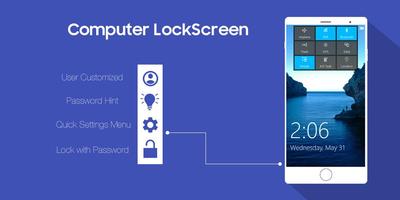 Computer Lock Screen poster
