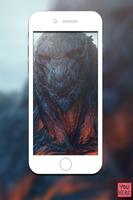 Godzilla Lock Screen HD : Art & Design اسکرین شاٹ 1