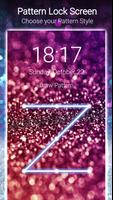 Glitter Lock Screen Theme captura de pantalla 1