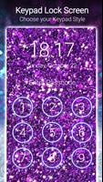 Glitter Lock Screen Theme captura de pantalla 2