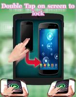 Double Tap On Screen to unlock - Double Click Lock Affiche